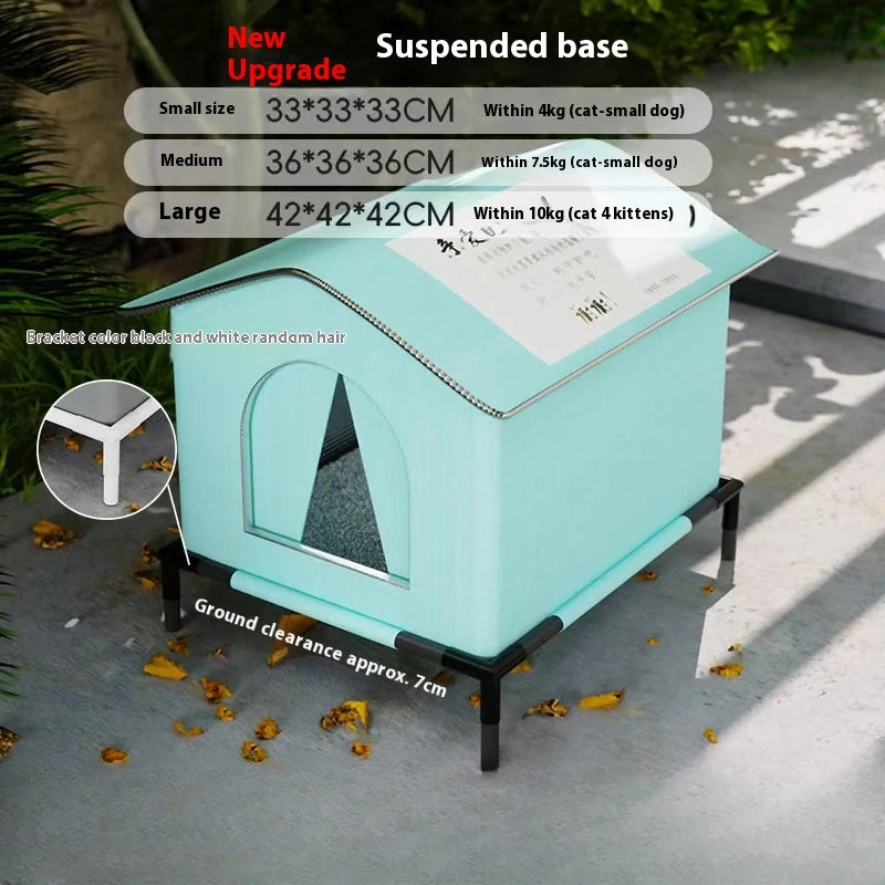 Waterproof Foldable Outdoor Cat House