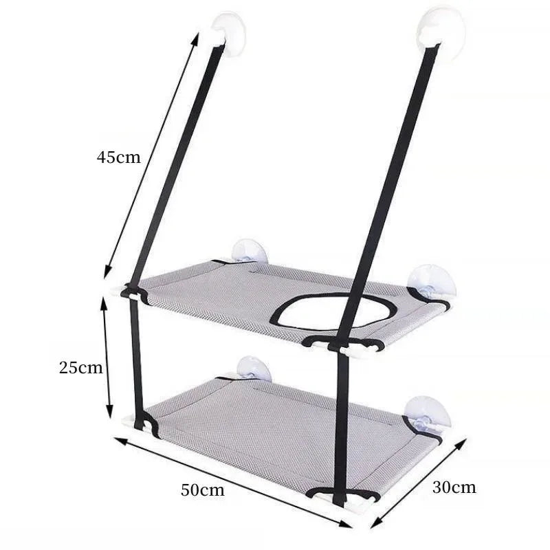 Window Cat Hammock Suction Mount