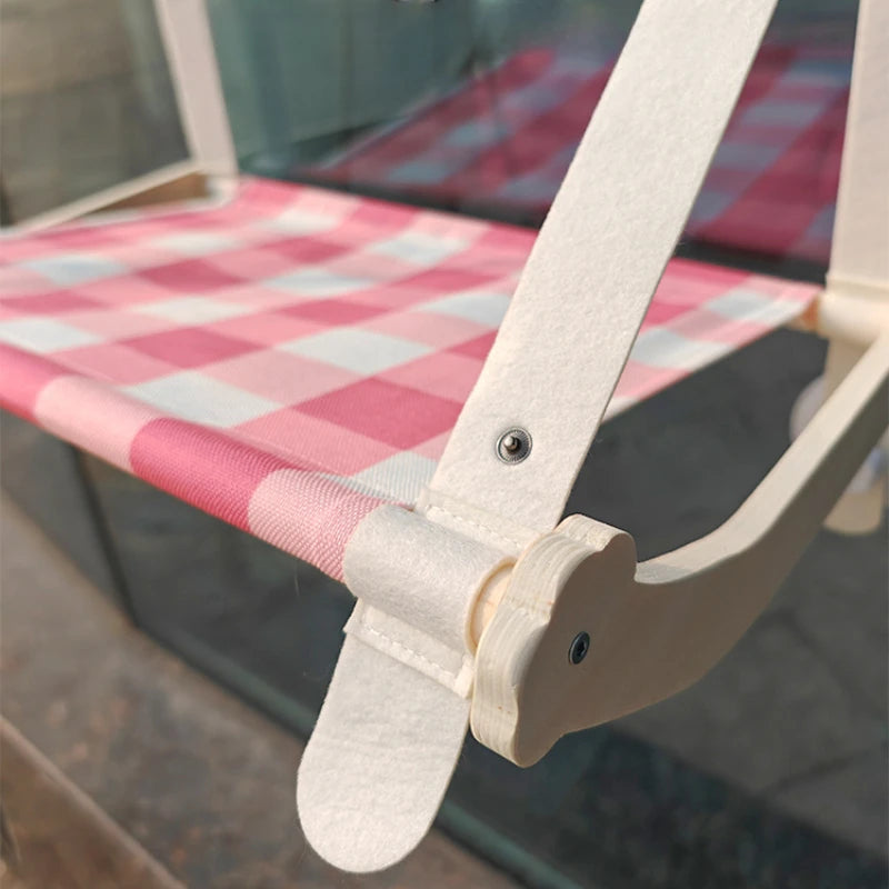 Wooden Window Cat Hammock Mat