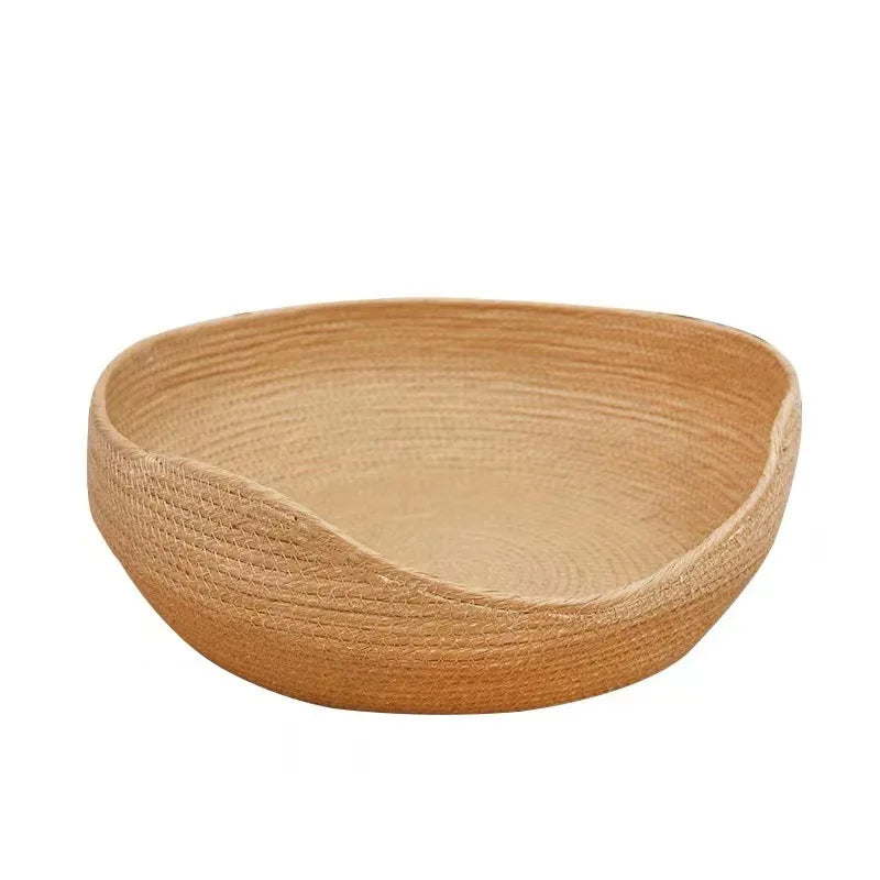 Woven Bamboo Pet Bed