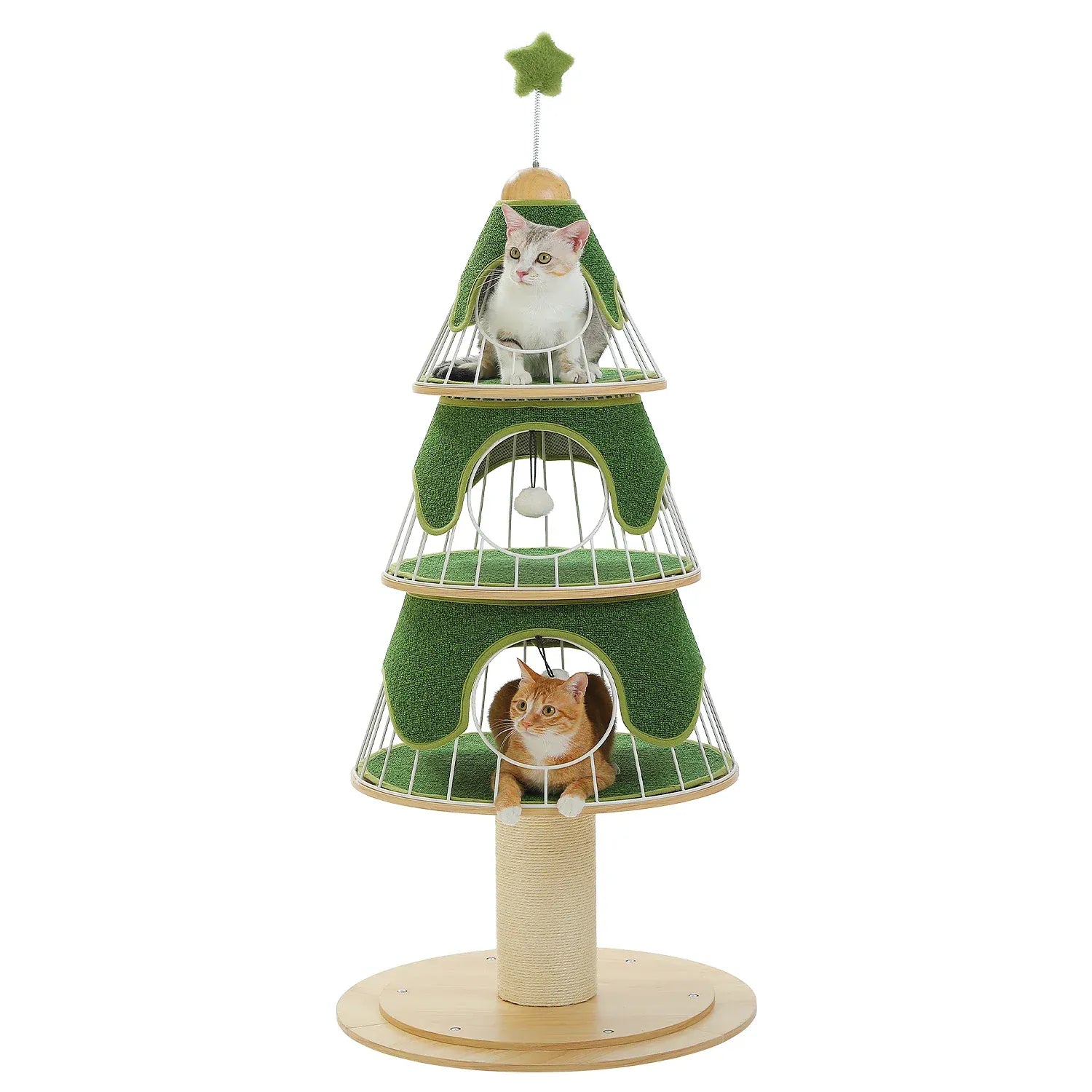 TechnuPet Cat Tree Christmas Cat Tree