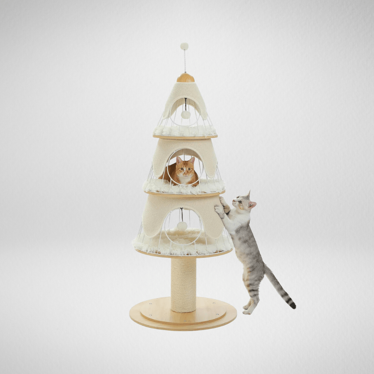 TechnuPet Cat Tree Christmas Cat Tree