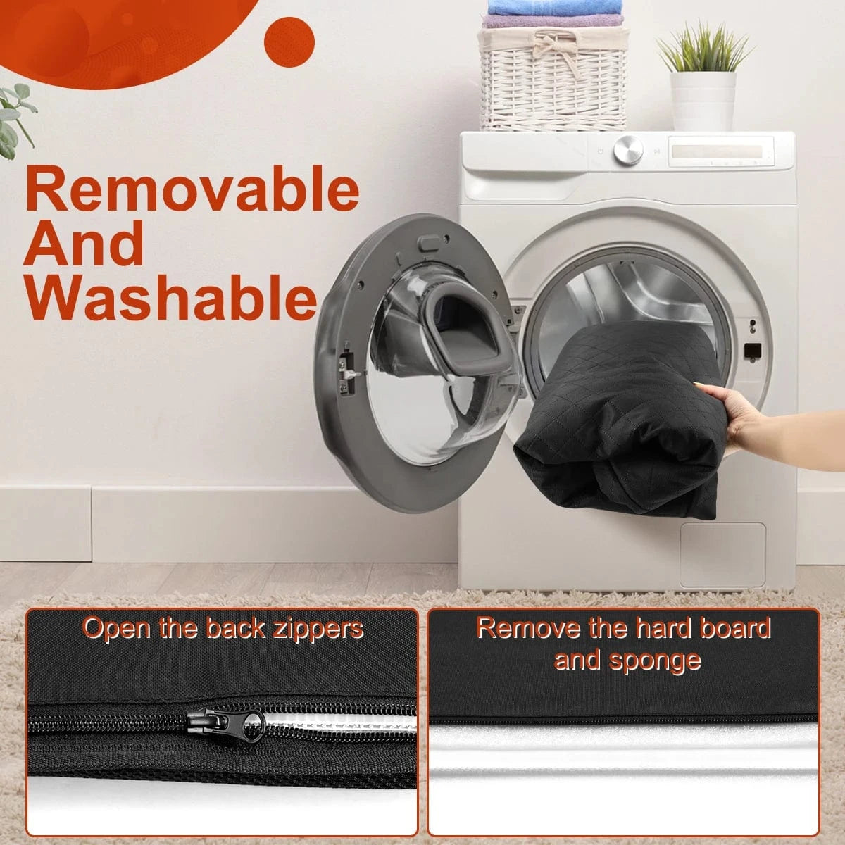 TechnuPet Car Accessories for Dogs Black / 128x61.5cm Dog Car Backseat Extender