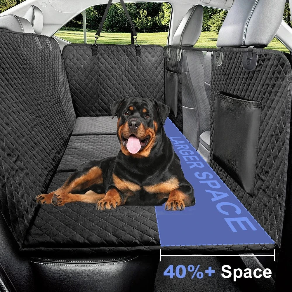 TechnuPet Car Accessories for Dogs Black / 128x61.5cm Dog Car Backseat Extender