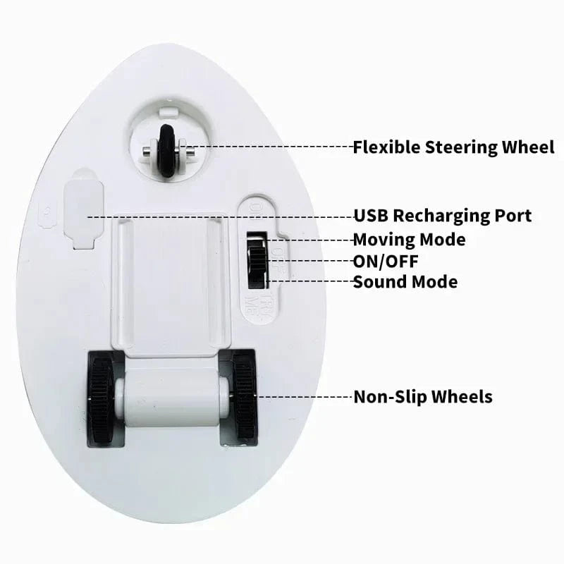 TechnuPet Smart Cat Toys Fast-Moving Electric Plush Mouse