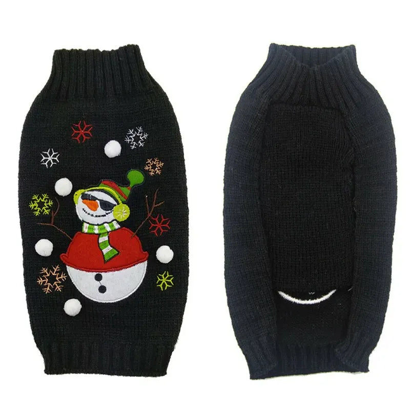 TechnuPet Dog Sweaters Knitted Christmas Dog Sweater