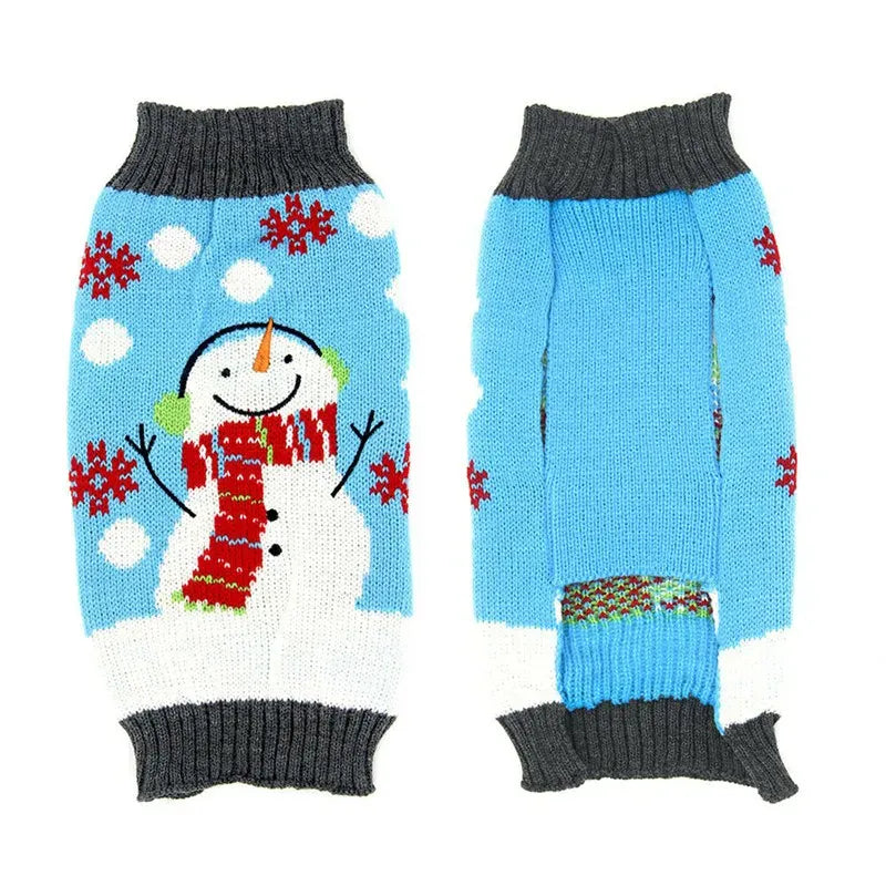 TechnuPet Dog Sweaters Knitted Christmas Dog Sweater
