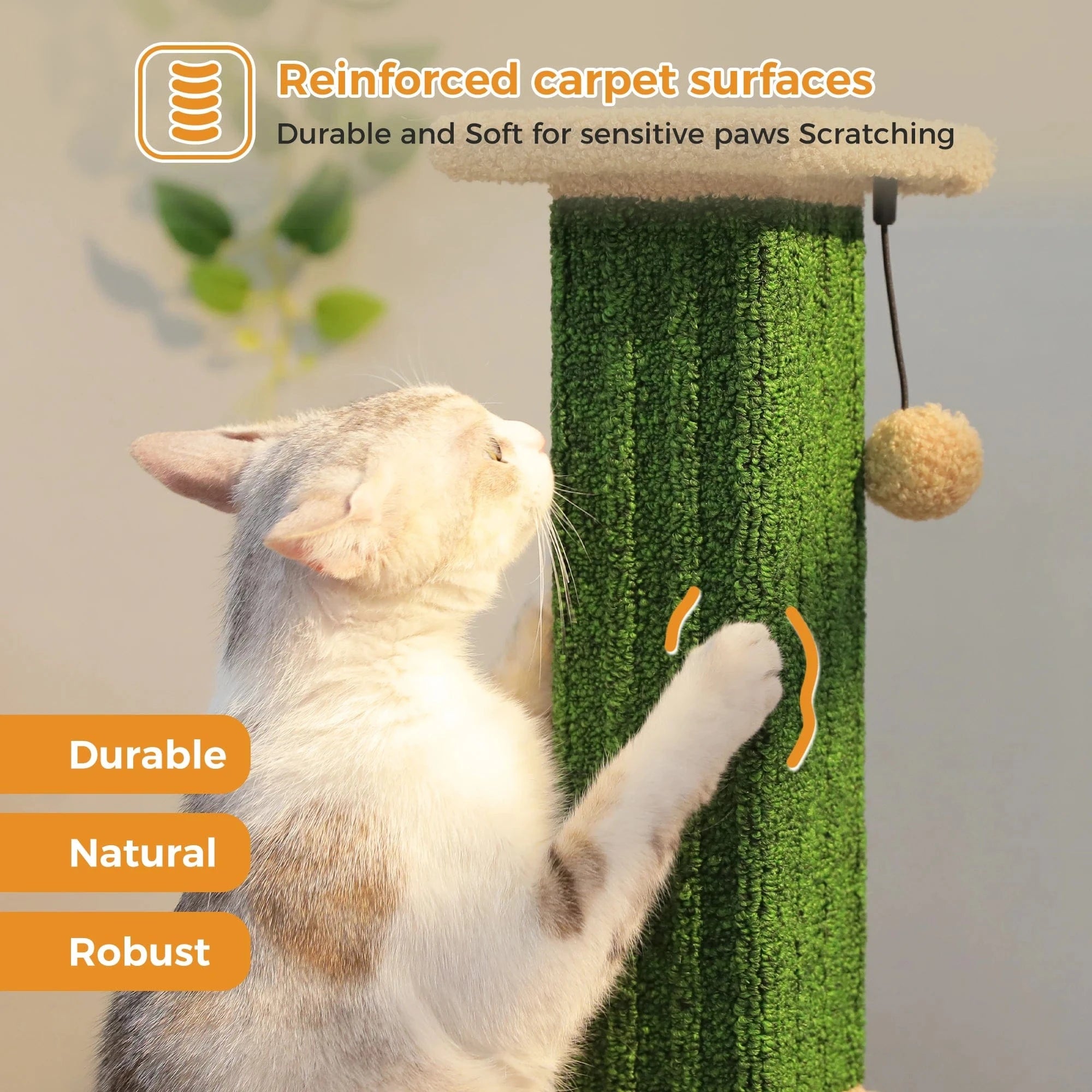 TechnuPet Cat Scratching Post Large Cat Scratching Post