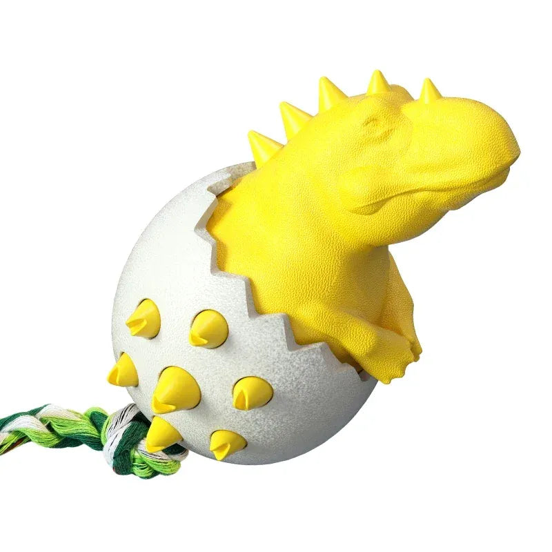 TechnuPet Dog Toys Yellow Lobster Dog Chew & Tug Toy