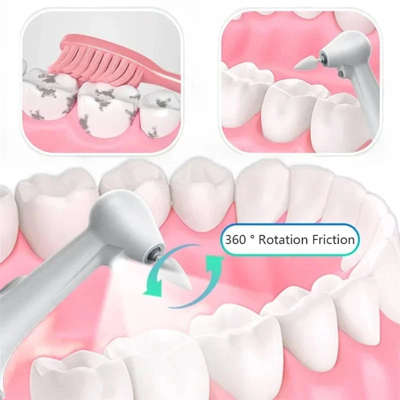 TechnuPet Dog Brush Silver Pet Electric Tooth Polisher