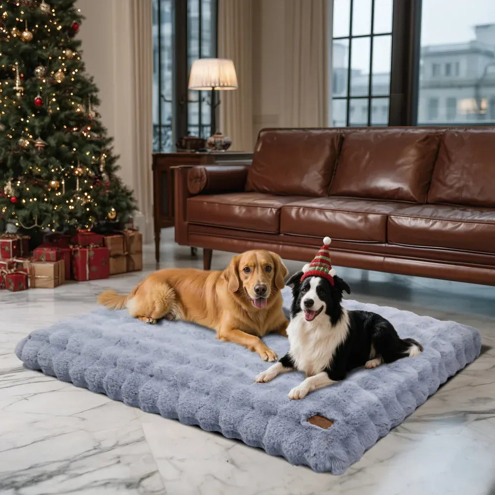 TechnuPet Dog Bed Plush Dog Bed