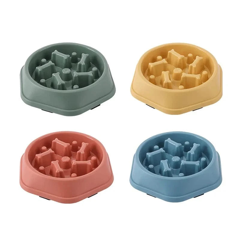 TechnuPet Dog Bowls Slow Feeder Dog Bowl