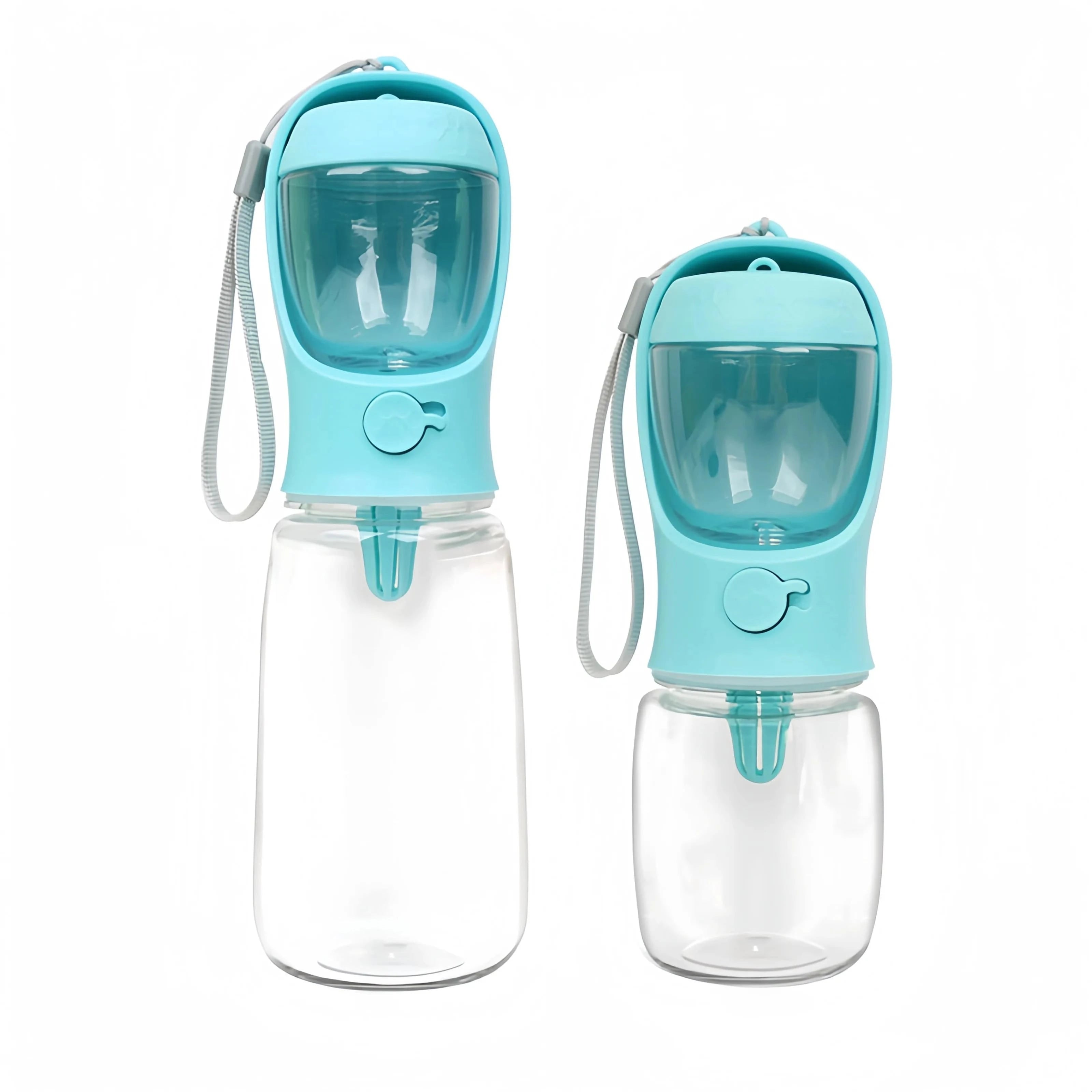 TechnuPet Smart Dog Feeder Travel Pet Water Bottle and Food Dispenser