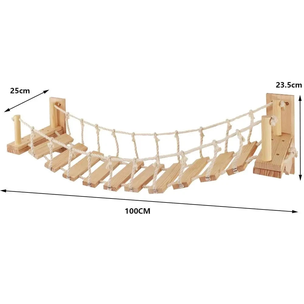 Wall-Mounted Cat Tree & Shelves